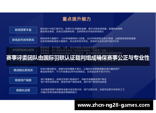 赛事评委团队由国际羽联认证裁判组成确保赛事公正与专业性 赛事评委团队由国际羽联认证裁判组成确保赛事公正与专业性
